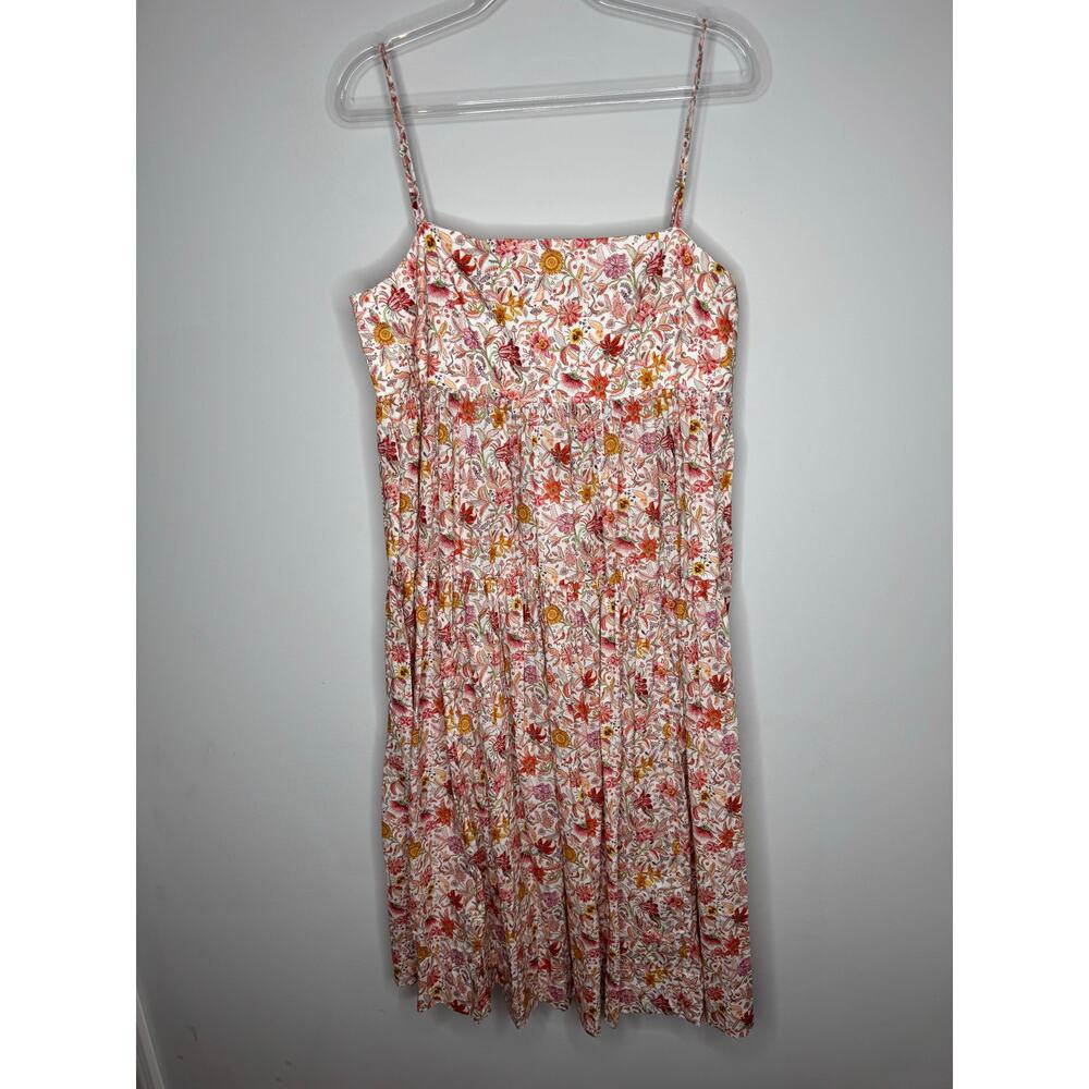 NWT J. Crew Tiered floral dress Liberty Garden of Life fabric size 12 - Picture 2 of 7